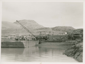 Image of Unloading at Army camp